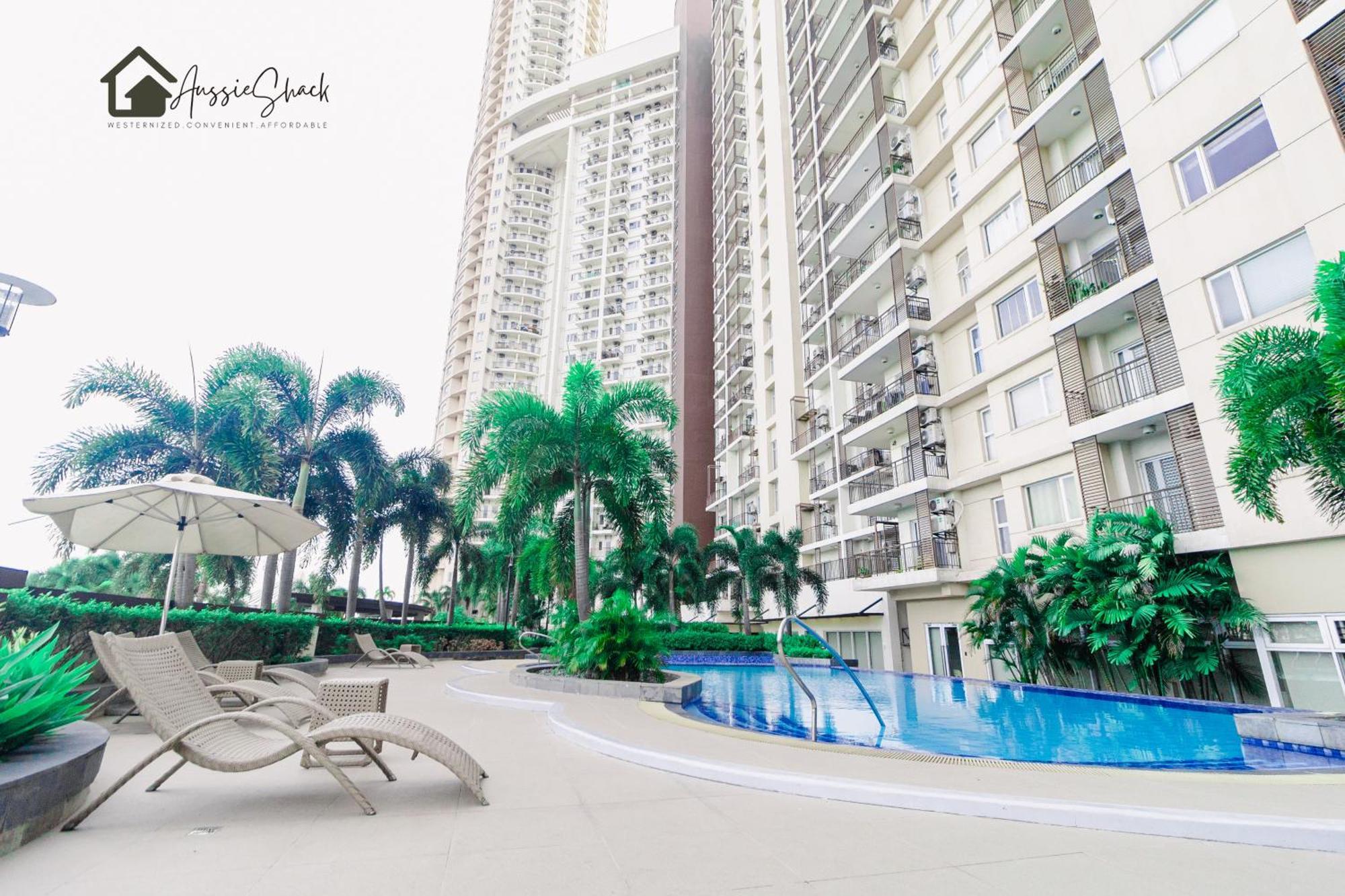 Aussie Shack - 2Br Modern Condo With Skyline View Manilla Buitenkant foto