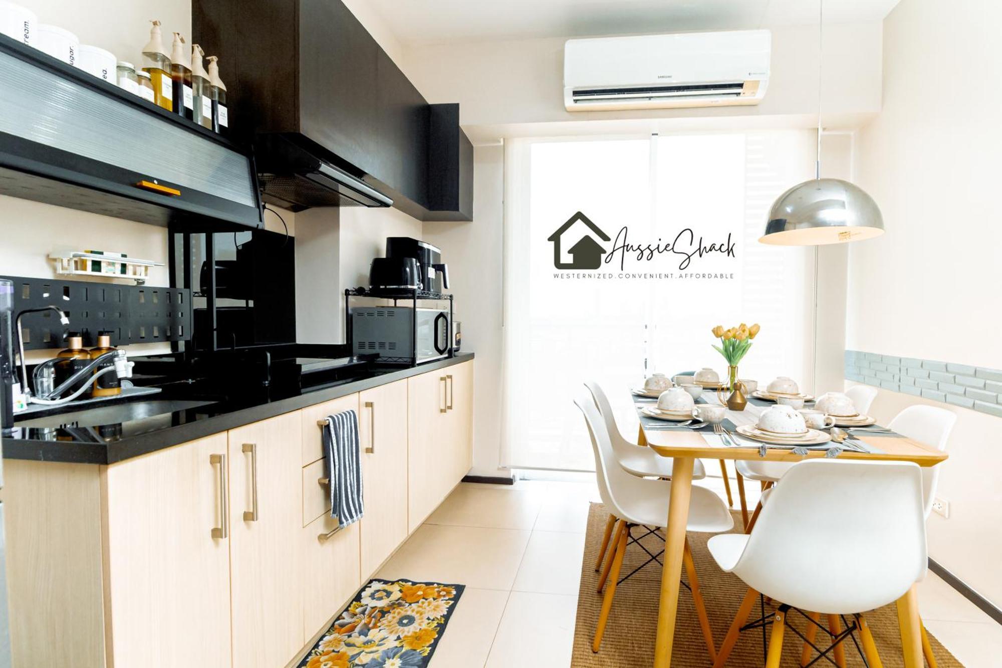Aussie Shack - 2Br Modern Condo With Skyline View Manilla Buitenkant foto