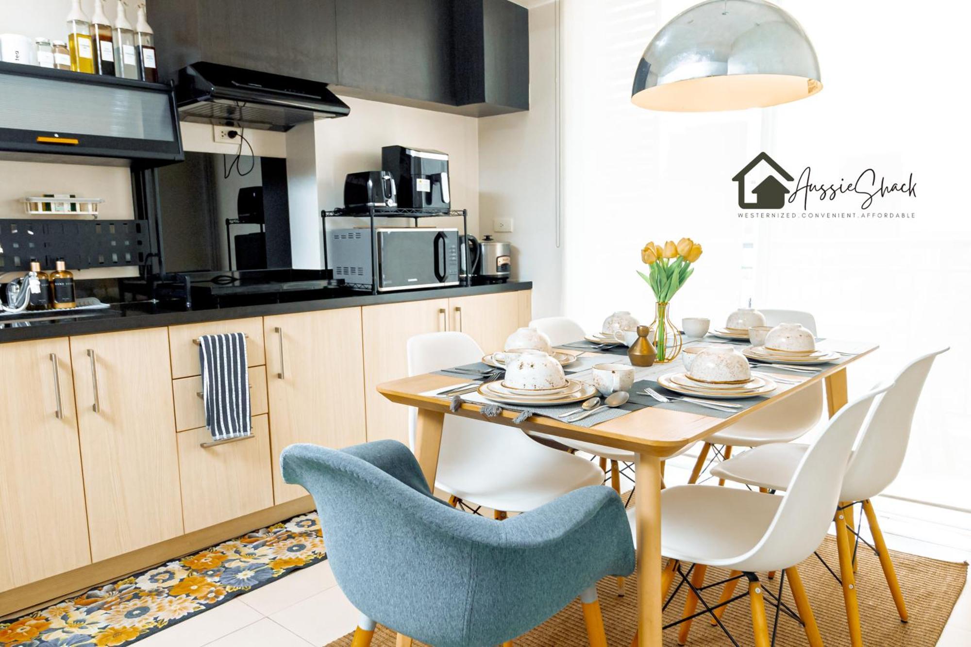 Aussie Shack - 2Br Modern Condo With Skyline View Manilla Buitenkant foto